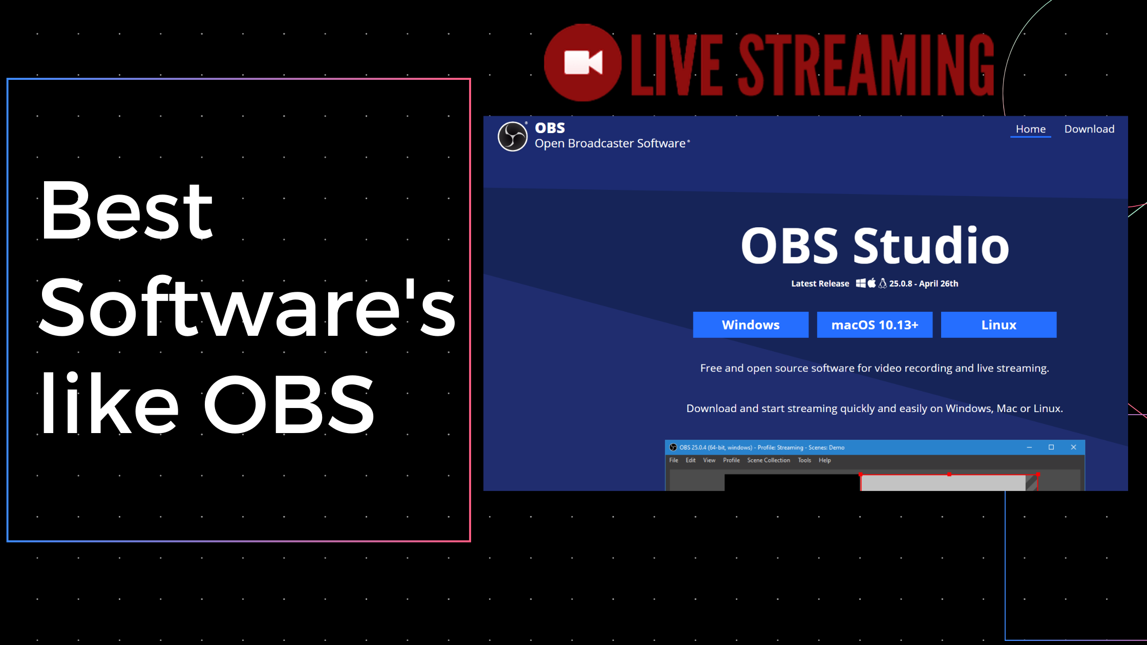 broadcasting software for twitch mac